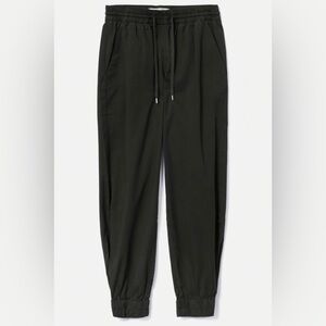 Everlane Women’s Cotton Black Joggers - Size Medium